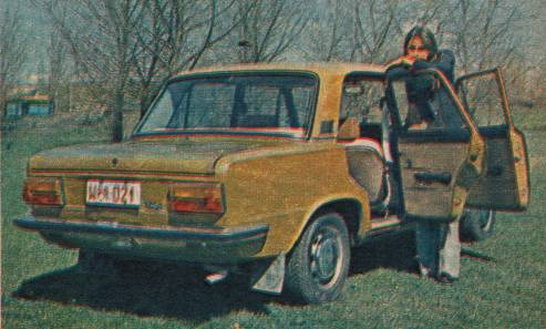 Polski Fiat 125p - model 1975