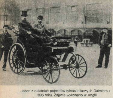 Konstrukcje pojazdów Gottlieba Daimlera