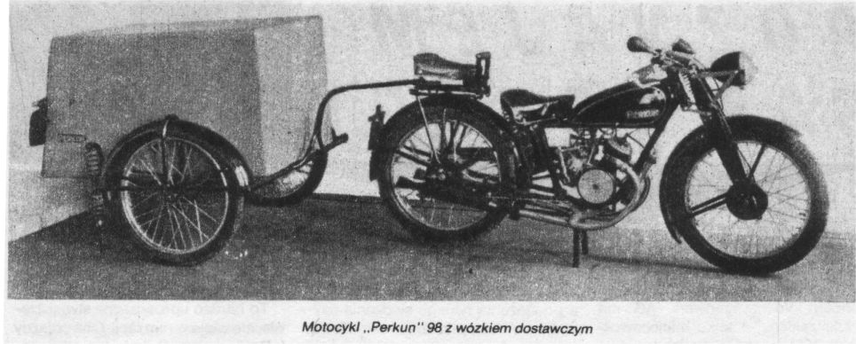 Motocykle polskie 1918-1939 - Perkun 98  i 125